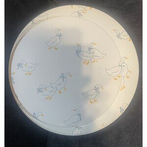 MARMALADE Geese 8868 Vintage International China Japan Metal Burner Covers
